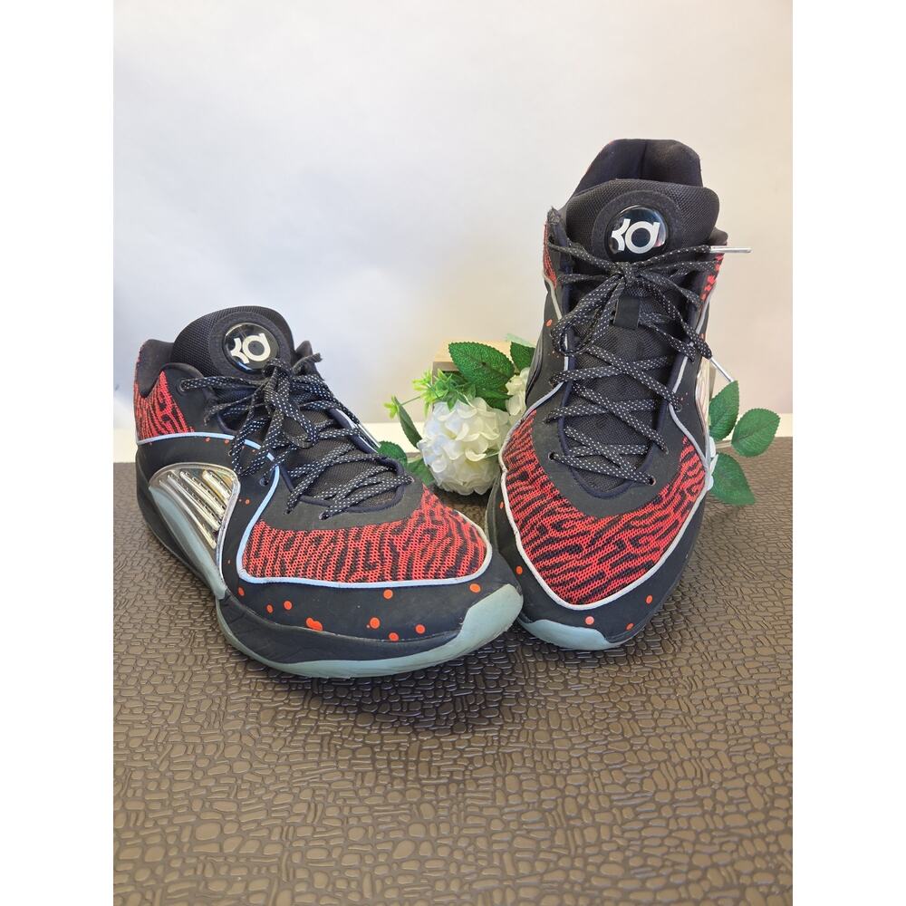 Nike KD16 Slim Reaper Black Red Basketball Men’s Size 14 DV2917-004 Box